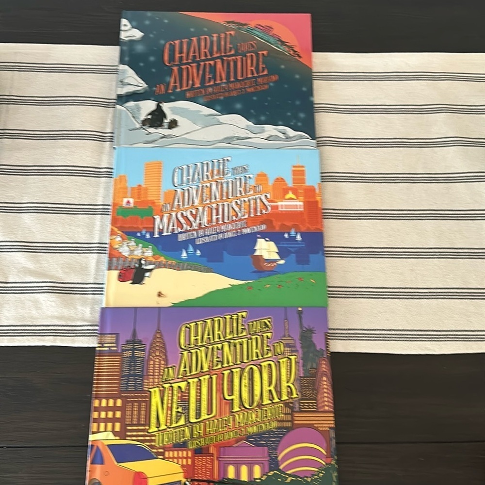 Charlie Takes An Adventure All signed books by the author